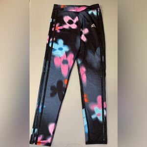 adidas Kids Multicolor Floral Leggings